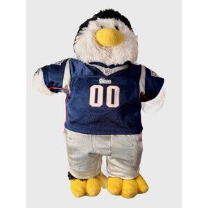 New England Patriots NFL In Jersey Build a Bear Eagle 16", 2001.